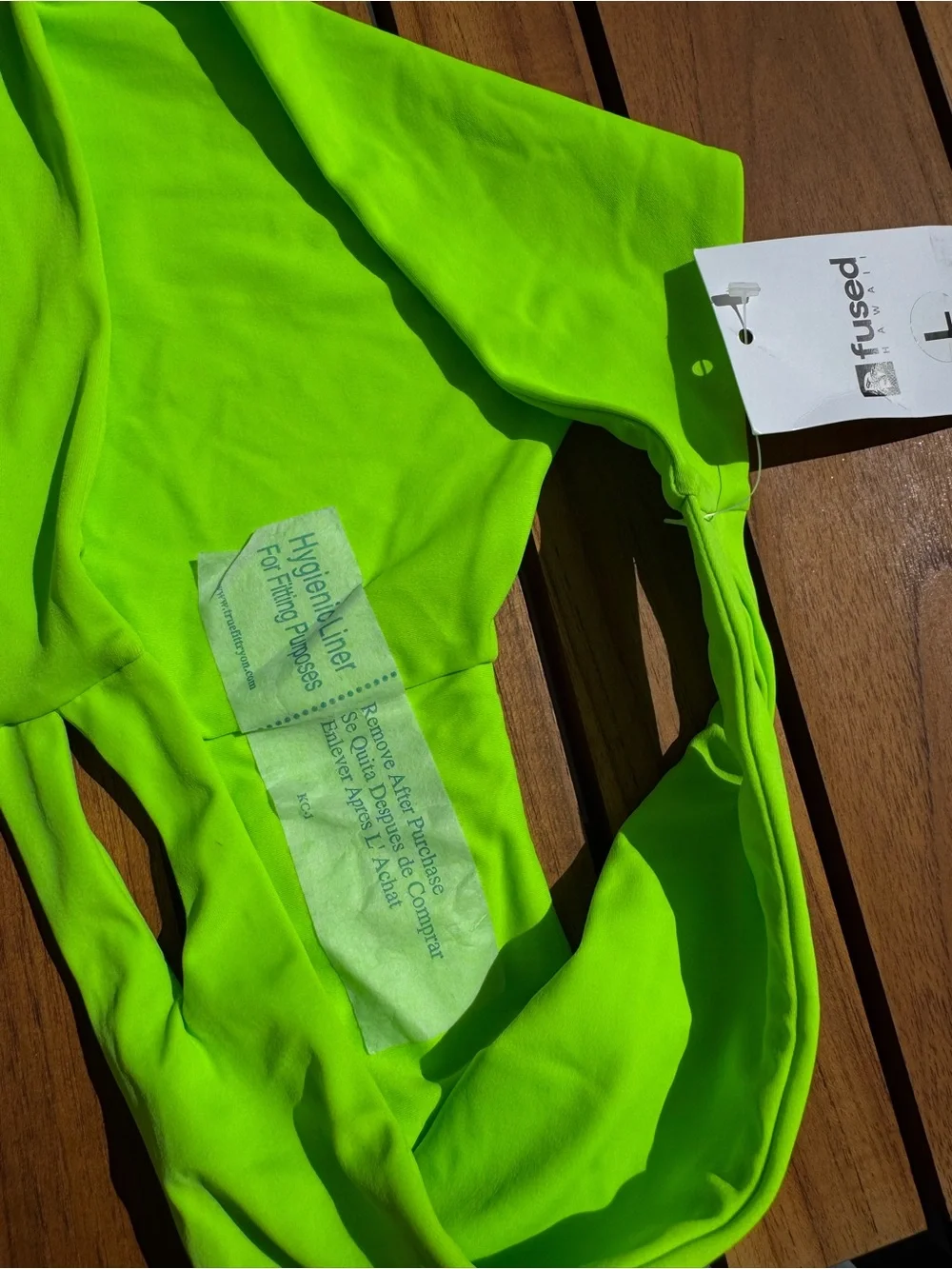Fused Hawaii bright neon